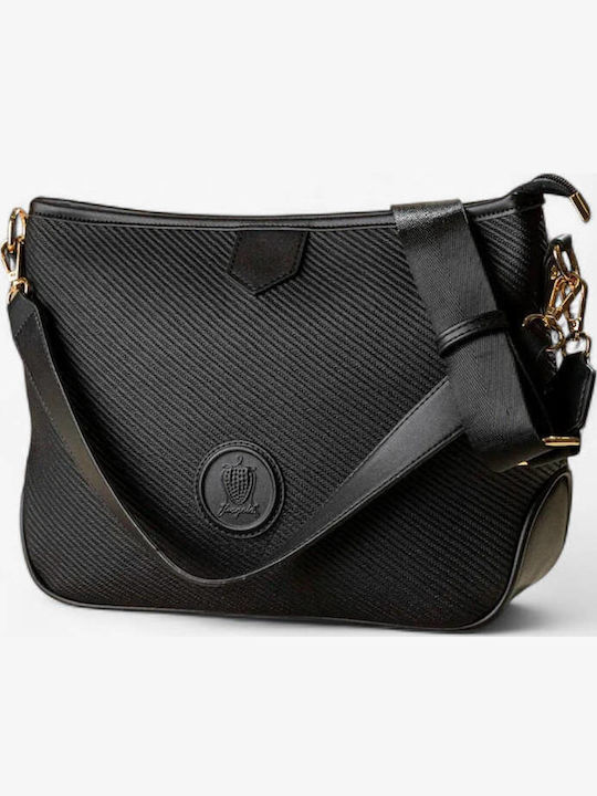 Damentasche Schultertasche Schwarz