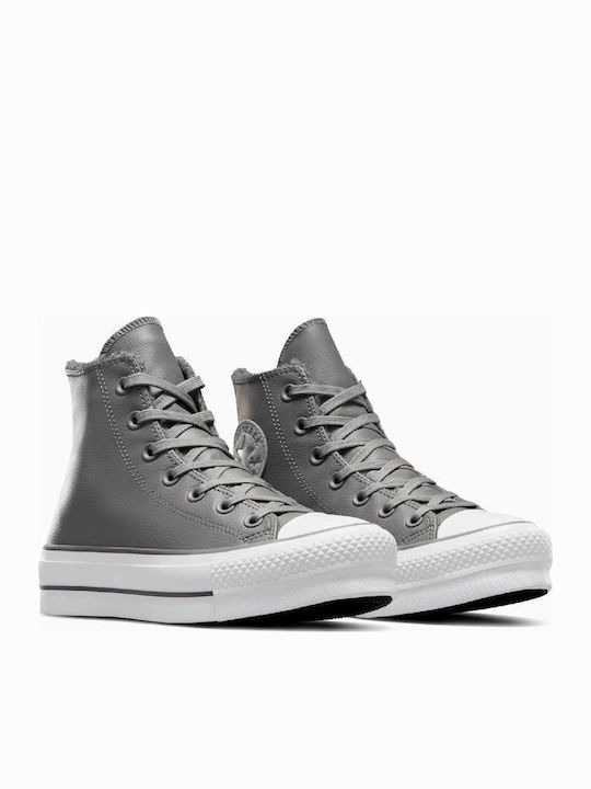 Chuck Taylor All Star Lift Μποτάκια Γκρι