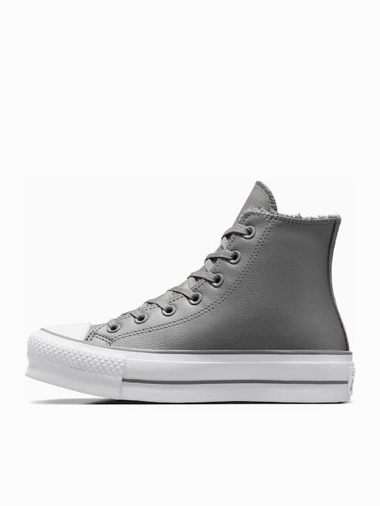 Chuck Taylor All Star Lift Μποτάκια Γκρι