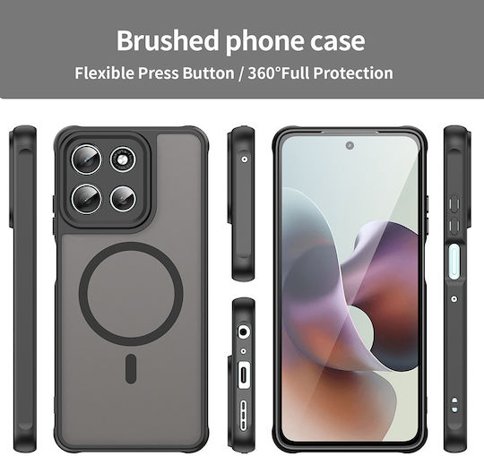 Techsuit Halofrost Ii Back Cover Πλαστικό Μαύρο (Moto G56)