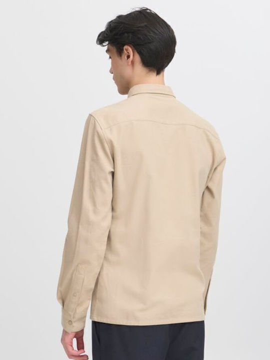 Long-sleeved Shirt Silver Mink Melange