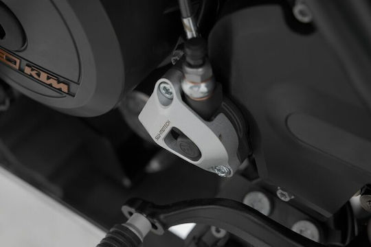 SW-Motech Motorcycle Brake Reservoir Protector Silver