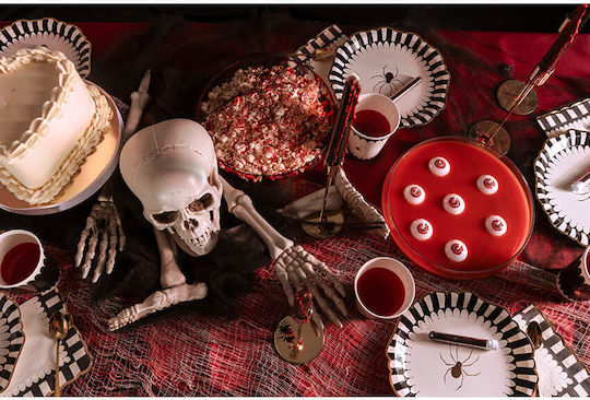 PartyDeco Πιάτο για Party Halloween 6τμχ