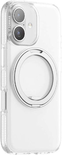 Torras Ostand R Back Cover Silicon Transparent (iPhone 17)