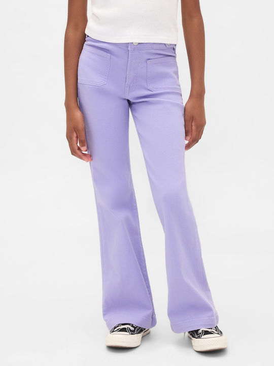 Kids' Denim Pants Warm Violet Rise