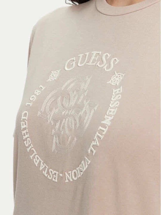 Γυναικείο T-shirt Μπεζ
