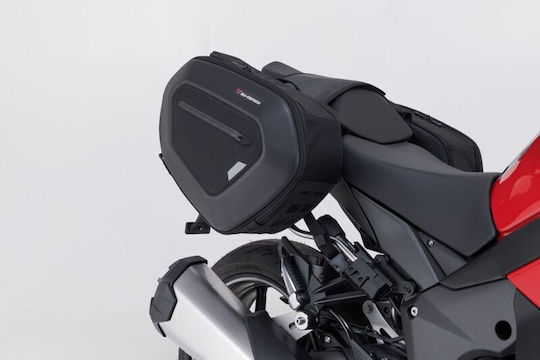 SW-Motech Pro Blaze Motorcycle Saddle Side Bag Set in Black Colour