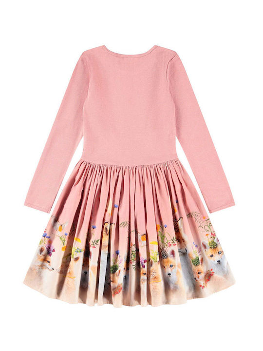 Kinderkleid Langärmelig Rosa