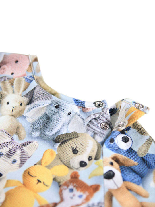 Children's Dress Long Sleeve Knitted Multicolour