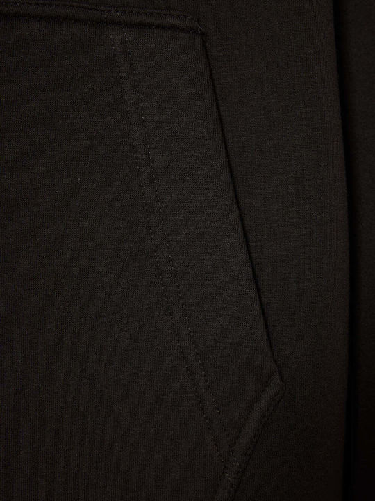 Cardigan with Hood Black