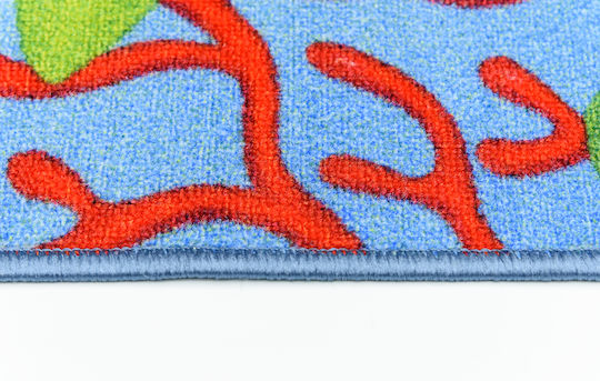 Kids Rug Playroom Aegean Blue 133x190
