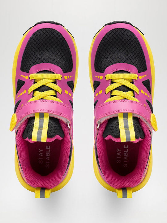 Istamax Αδιάβροχα Αθλητικά Παιδικά Παπούτσια Running με Σκρατς