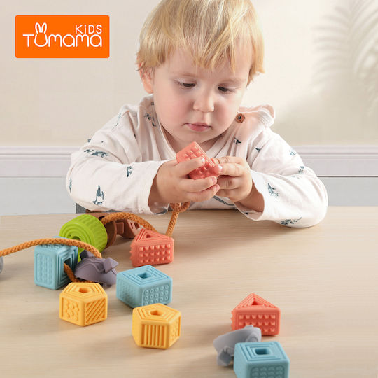Tumama Kids Jucărie cu Șireturi din Silicon pentru 3++ Luni (Diverse modele) 1 buc