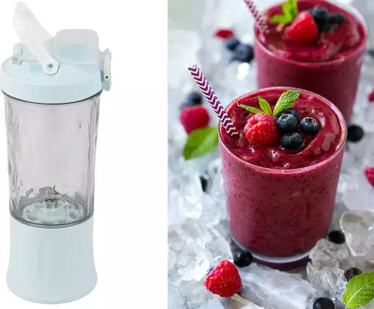 Blender with Plastic Jug 600 ml Blue 07296_N