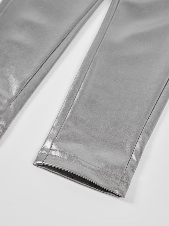 Kids Legging Long Silver Girl