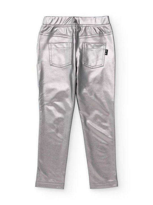 Kids Legging Long Silver Girl