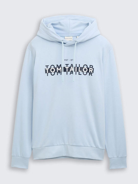 Φούτερ με Κουκούλα Light Metal Blue
