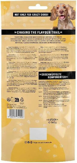 Chewies Delicii în formă de baston pentru câini Rase mari fără cereale & gluten cu Brânză și Lapte 160gr