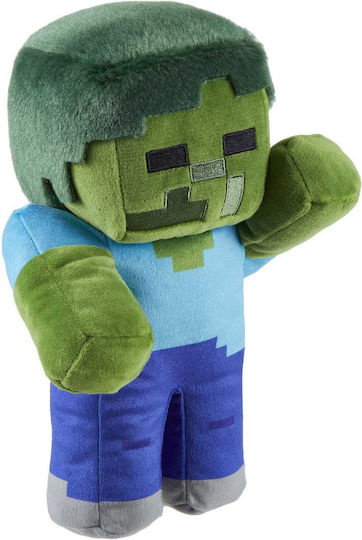 Mattel Λούτρινο Minecraft Zombie Plusz 23 εκ.