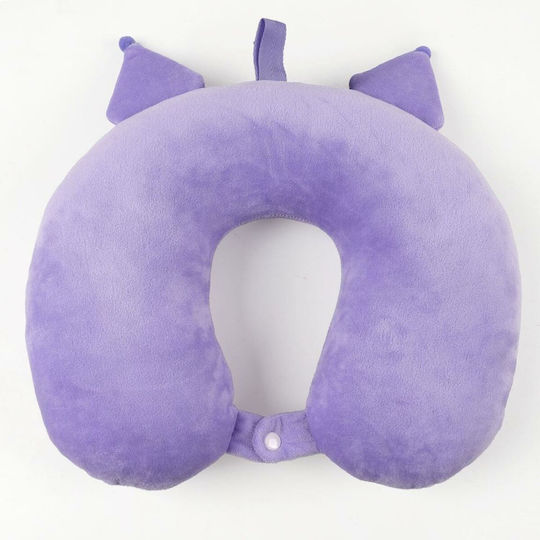 Hello Kitty Маска за сън Полиестерна Лилав Д33xШ31xВ9см.