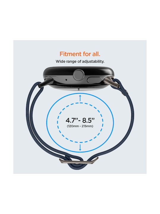 Spigen Fit Lite Strap Fabric Black (Google Pixel Watch 4, Google Pixel Watch 3)