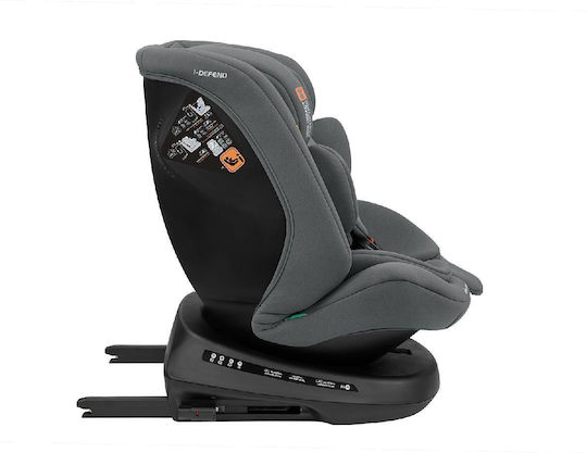 Kikka Boo I-defend Baby Car Seat i-Size with Isofix Grey