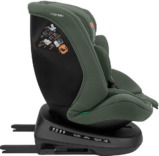 Kikka Boo I-defend Baby Car Seat i-Size with Isofix Army Green