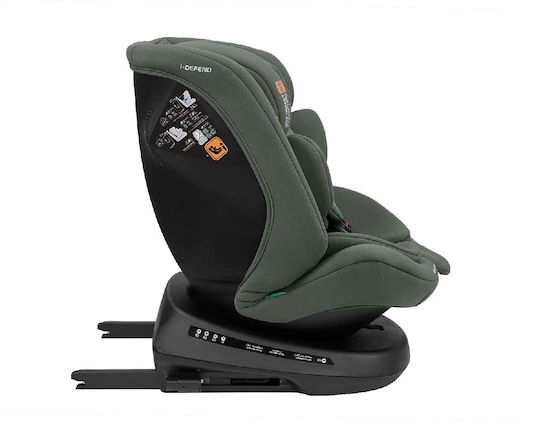 Kikka Boo I-defend Baby Car Seat i-Size with Isofix Army Green
