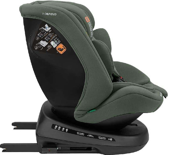 Kikka Boo I-defend Baby Car Seat i-Size with Isofix Army Green