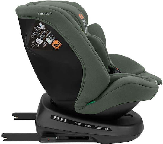 Kikka Boo I-defend Baby Car Seat i-Size with Isofix Army Green