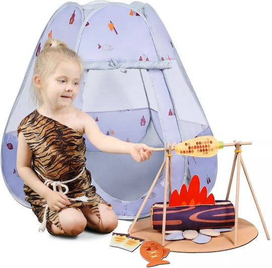 Tumama Kids Cort pentru Copii Pop Up Gri pentru 3+ ani