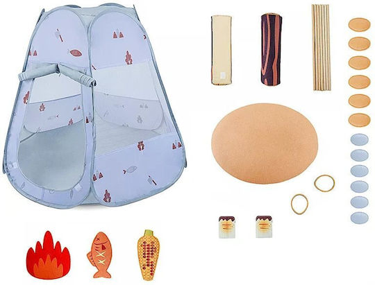 Tumama Kids Cort pentru Copii Pop Up Gri pentru 3+ ani