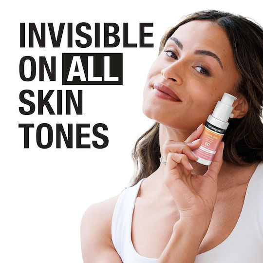 Neutrogena Invisible Daily Defense Waterproof Cremă de Față cu Protecție Solară SPF60+ 50ml