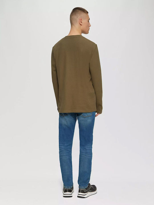 Rick Men's Jeans Pants with Slim Fit Blue