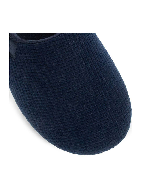 Men's Printed Slippers Blue
