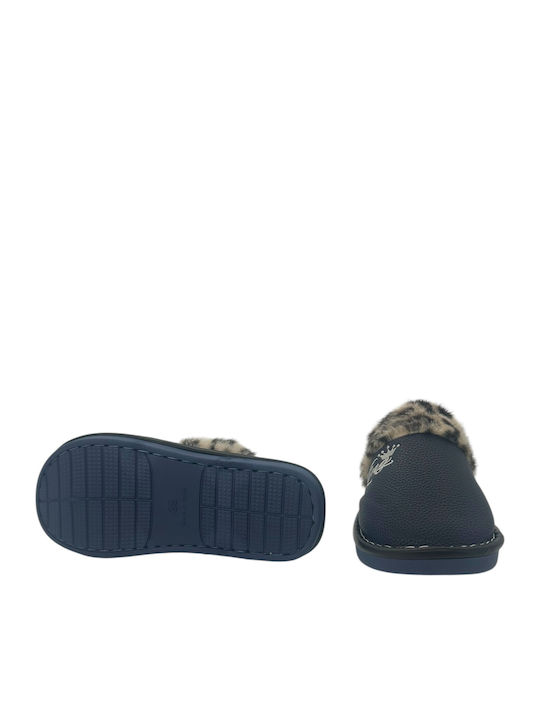 Winter Women's Slippers Blue