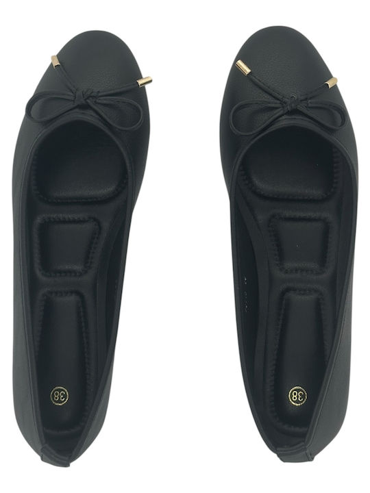Damen Ballerinas in Schwarz Farbe