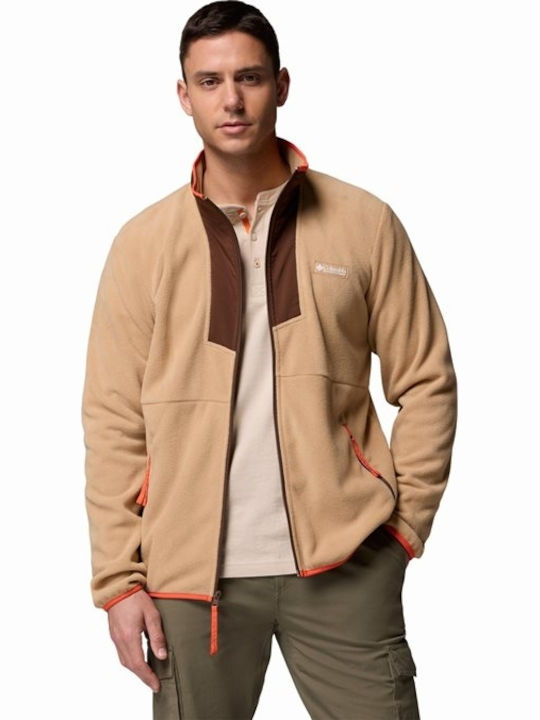 Columbia Full Fleece Ζακέτα Μπεζ/καφε