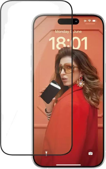 ObaStyle 3D Full Face Tempered Glass Μαύρο (iPhone 17 Pro Max / iPhone 16 Pro Max)