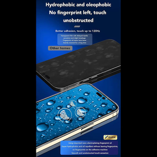 Anank 2.5d Reinforced Edge Screen Protector Iphone 14 Pro Max Black
