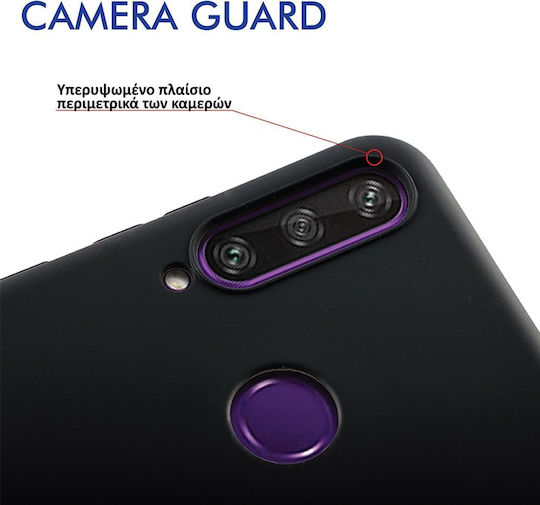 Volte-Tel Silicone Camera Guard Back Cover with Neck Strap Black (iPhone Air)