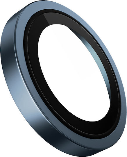 Blueo Camera Protection Metal Frame Blue for the iPhone 15 Pro