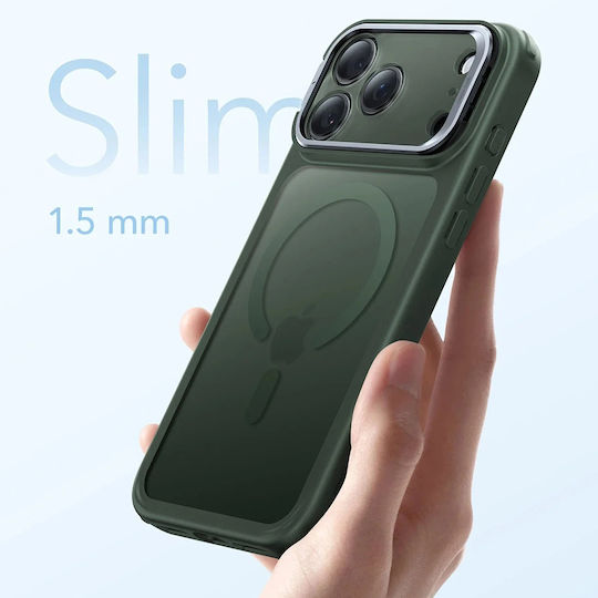 ESR Classic Hybrid Halolock Umschlag Rückseite Grün (iPhone 17 Pro Max)
