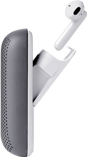Lexon LA127 Earbud Bluetooth Handsfree Căști cu Carcasă de Încărcare Gri
