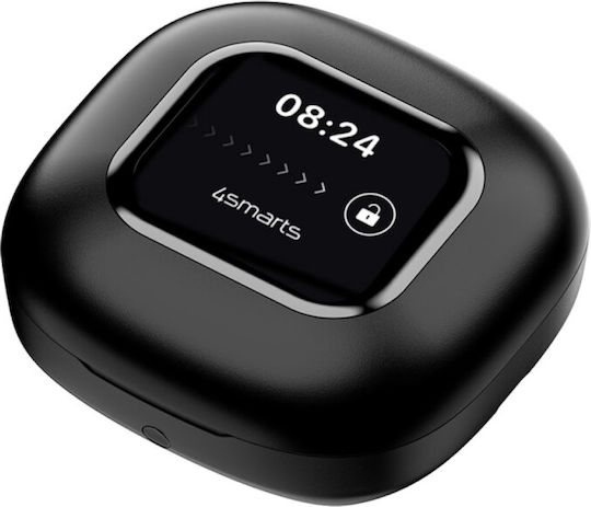 4Smarts Skybuds Bluetooth-Freisprecheinrichtung Kopfhörer mit Ladeetui Schwarz