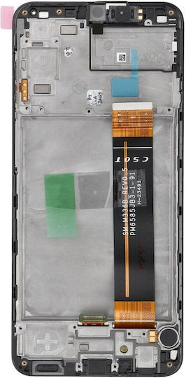 Screen Servicepack with Touch Mechanism for SAMSUNG A23 4G A235F (Black)