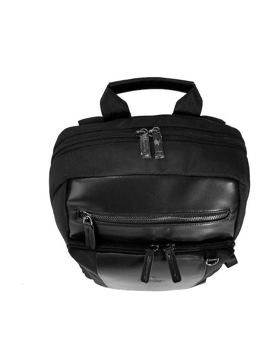 Beverly Hills Polo Club Rucsac Waterproof Negru