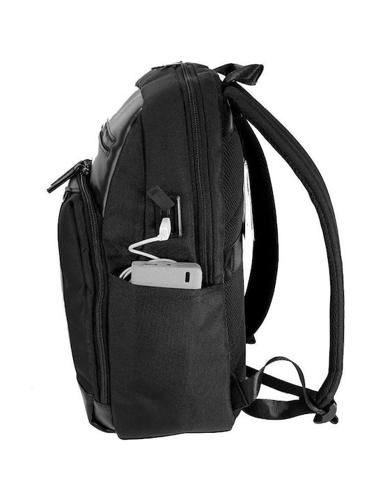 Beverly Hills Polo Club Rucsac Waterproof Negru