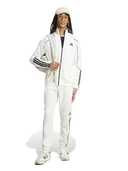 Ποδοσφαιρικό Σετ Φόρμας Γυαλιστερό Off White