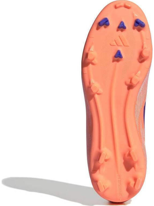 F50 League Ll FG/MG Kids Soccer Cleats And Shoes Molded Orange